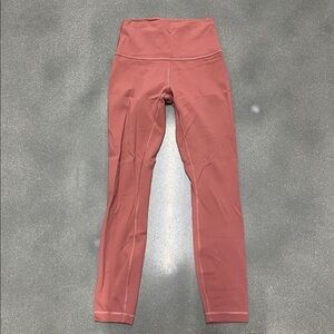 Lululemon Crop Leggings in Mauve Size 4